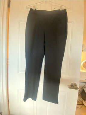 Chico's Black Straight-Leg Women's Dress Pants